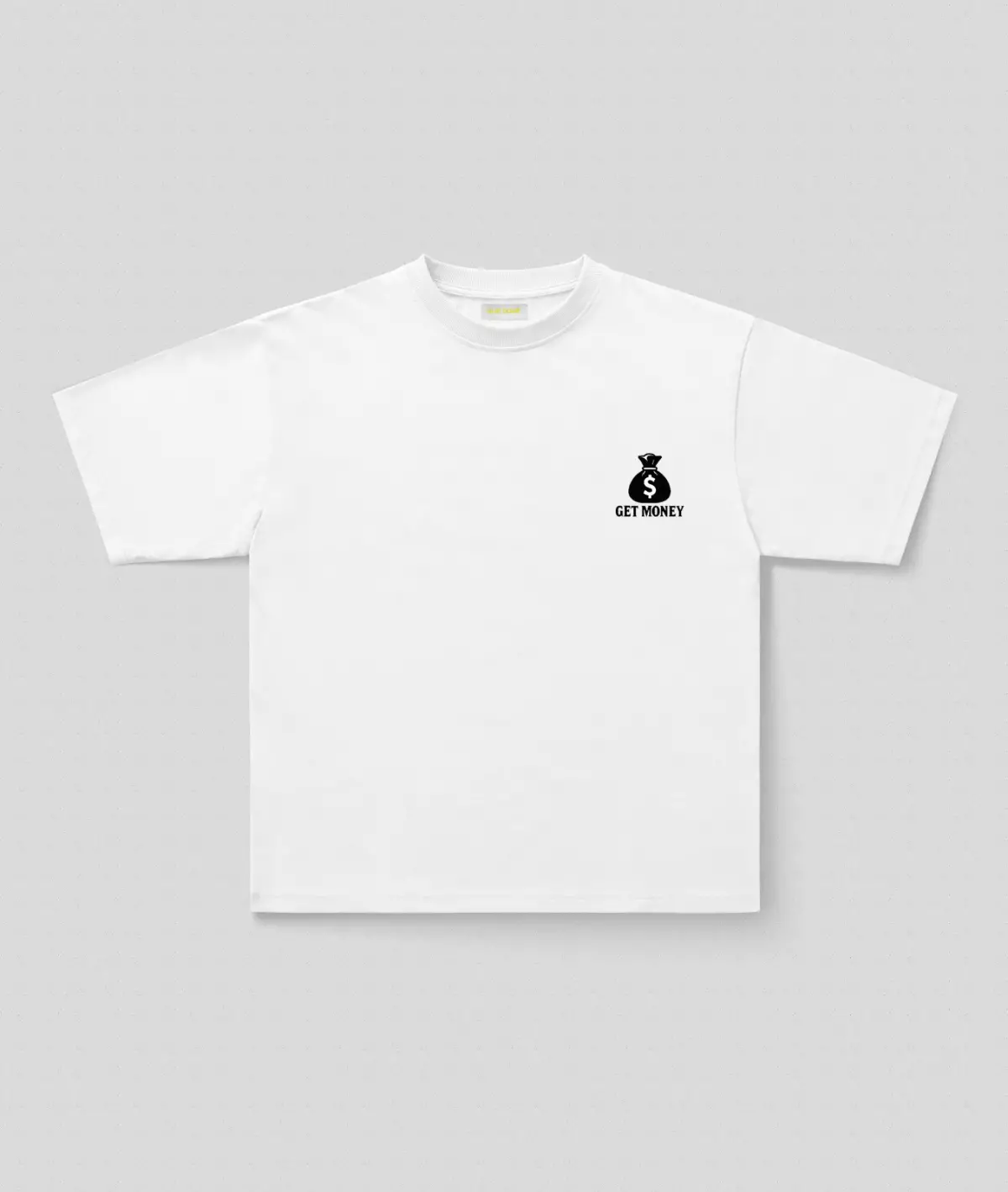 GetMoney Baskılı Oversize Tişört