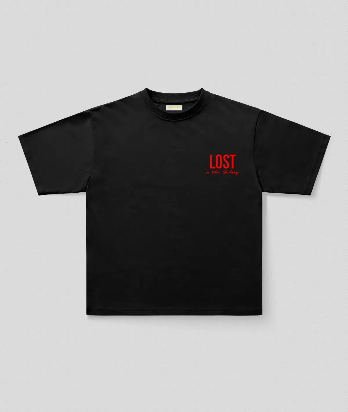 Lost Baskılı Oversize Tişört