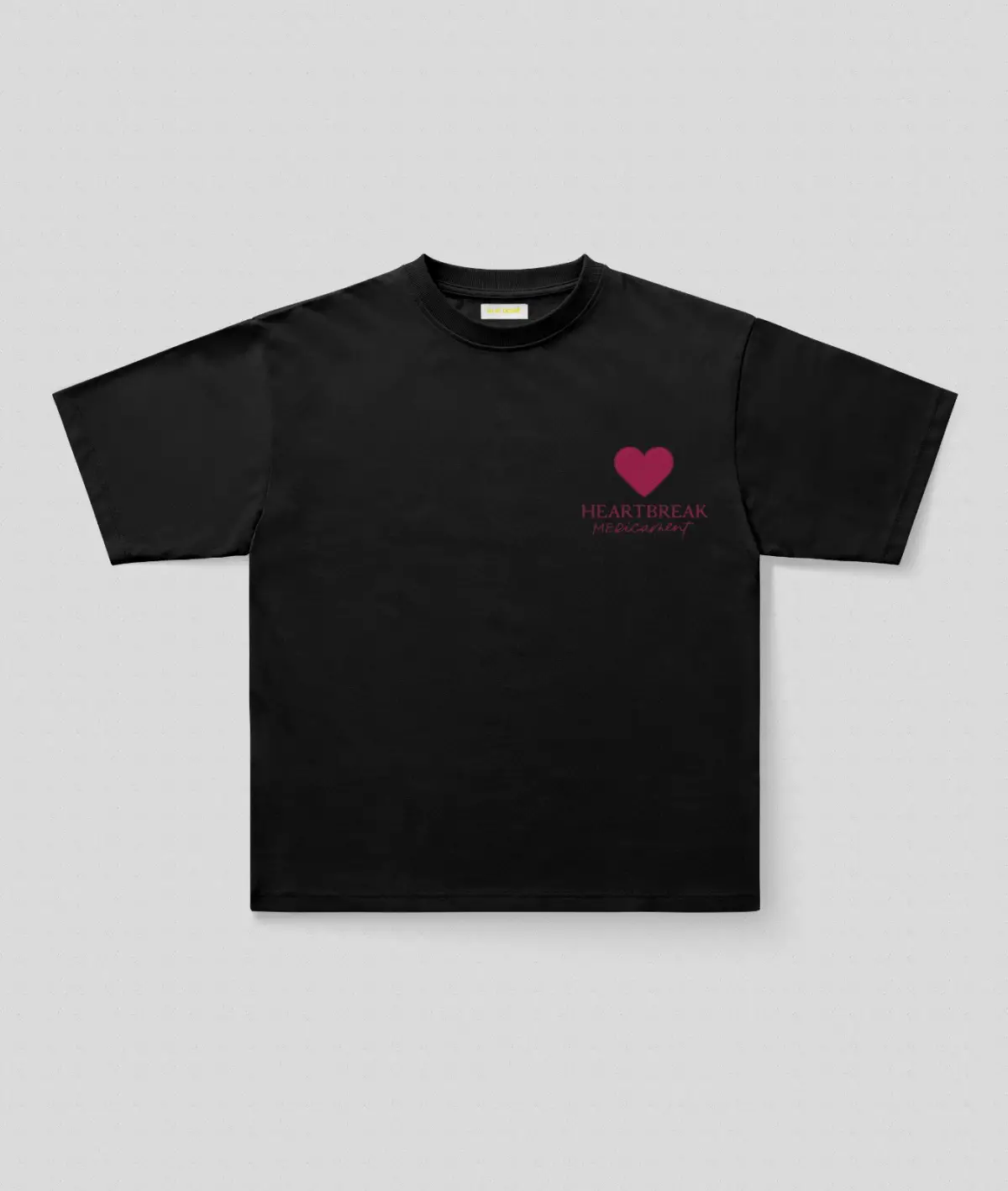 HeartBreak Baskılı Oversize Tişört