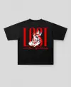 Lost Baskılı Oversize Tişört