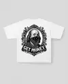 GetMoney Baskılı Oversize Tişört