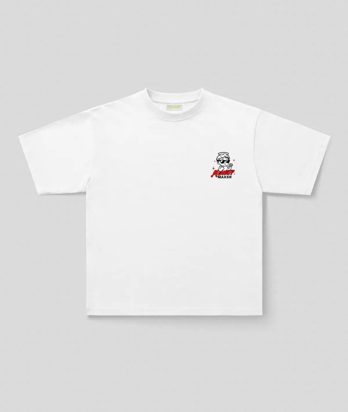 MoneyMaker Baskılı Oversize Tişört