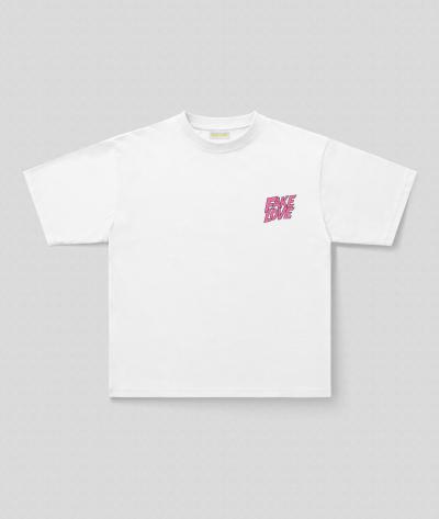 FakeLOVE Baskılı Oversize Tişört