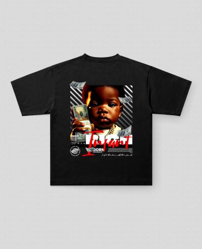RichBaby Baskılı Oversize Tişört