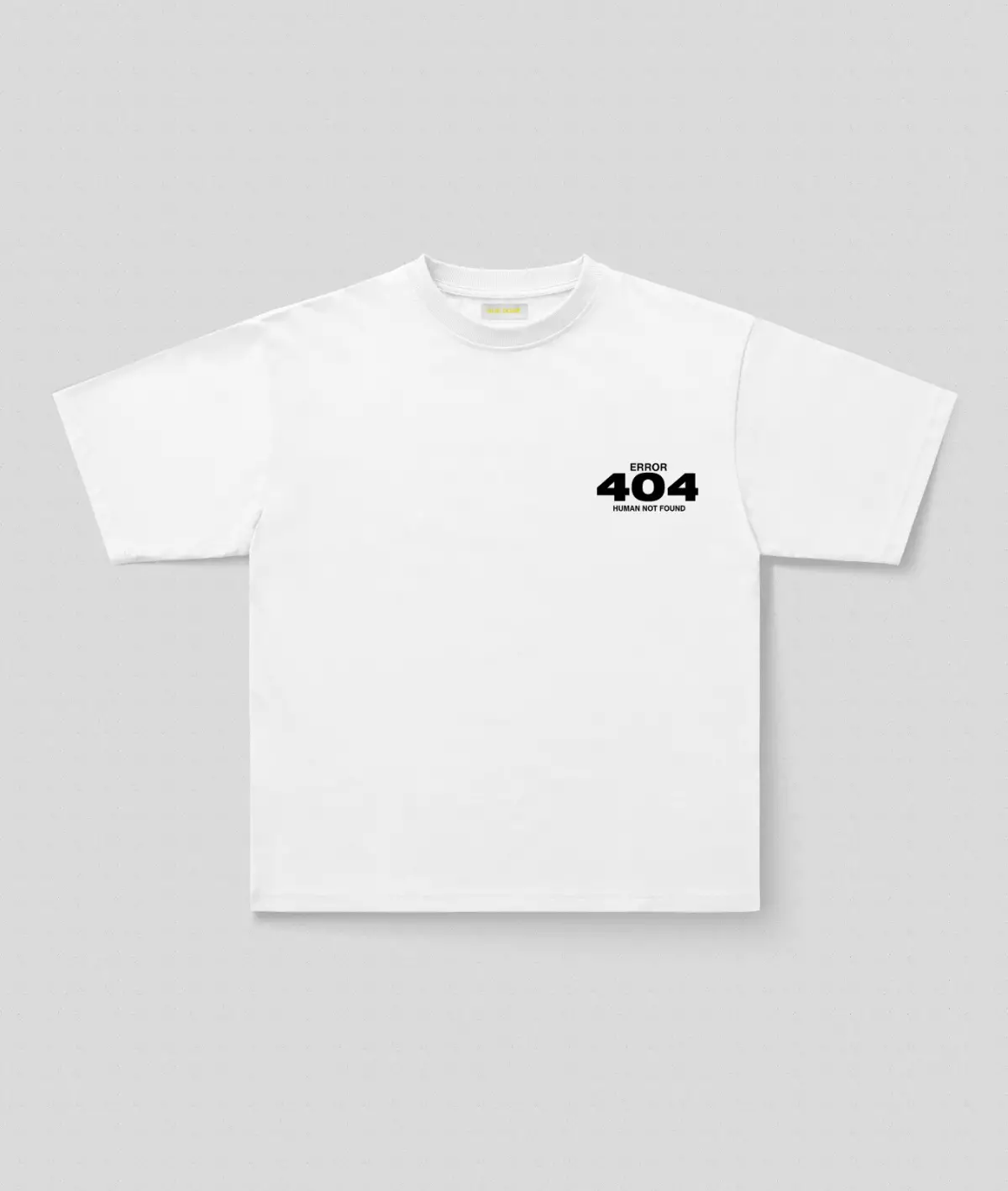 404Found Baskılı Oversize Tişört