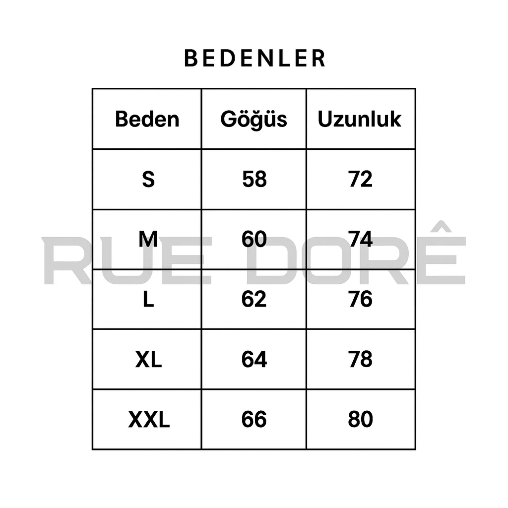 Beden Tablosu